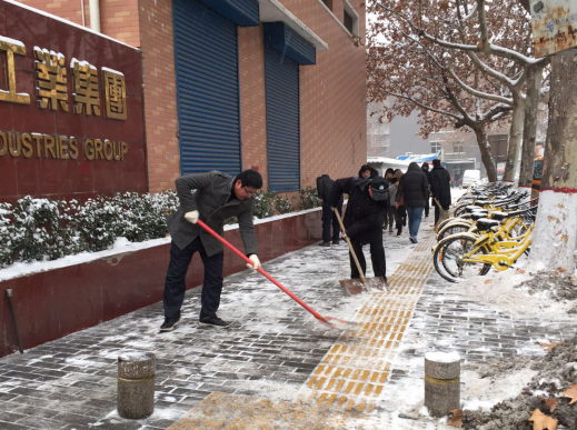 雪一直下，我們一直在：工投集團除雪掠影